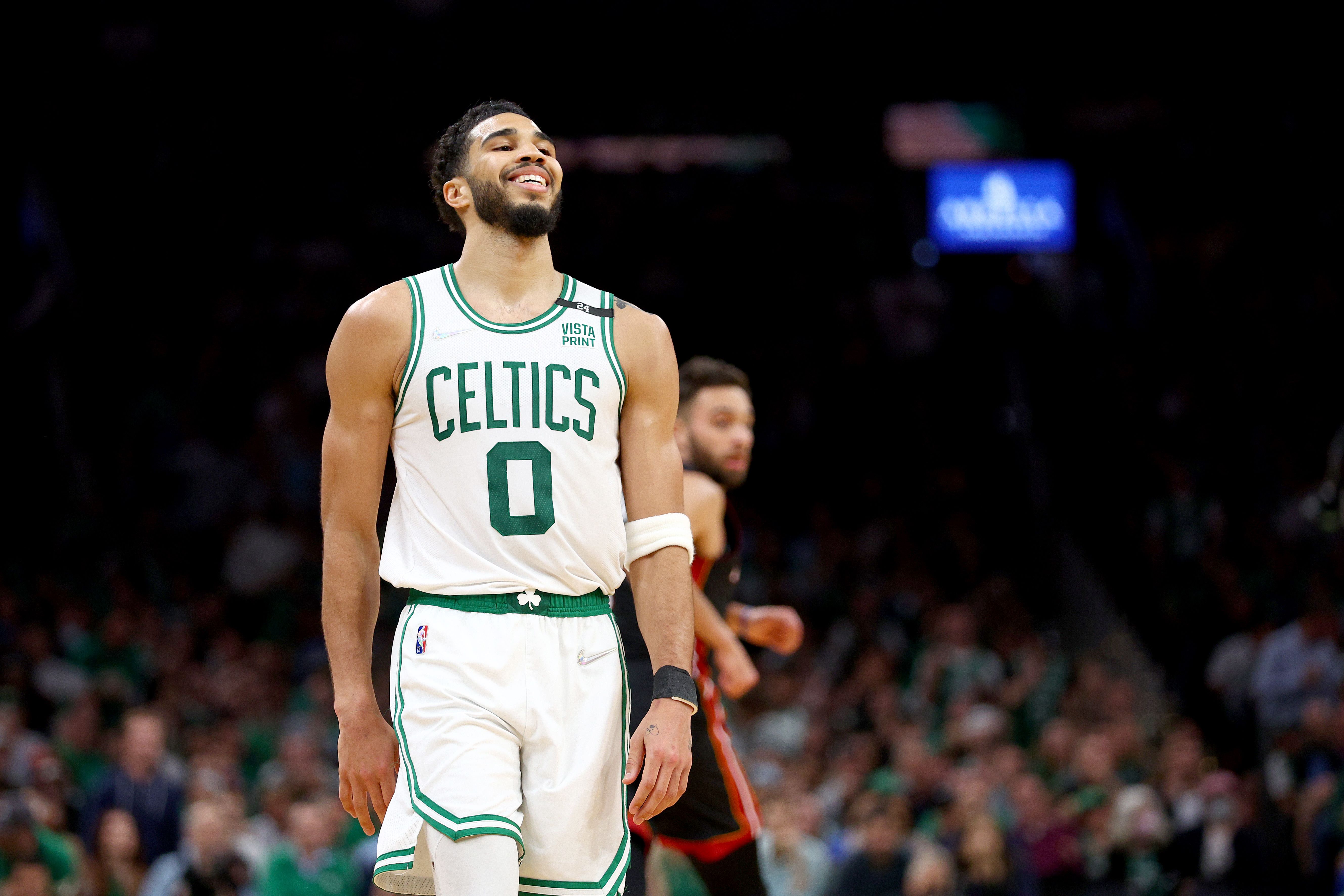 Pemain Boston Celtics Jayson Tatum