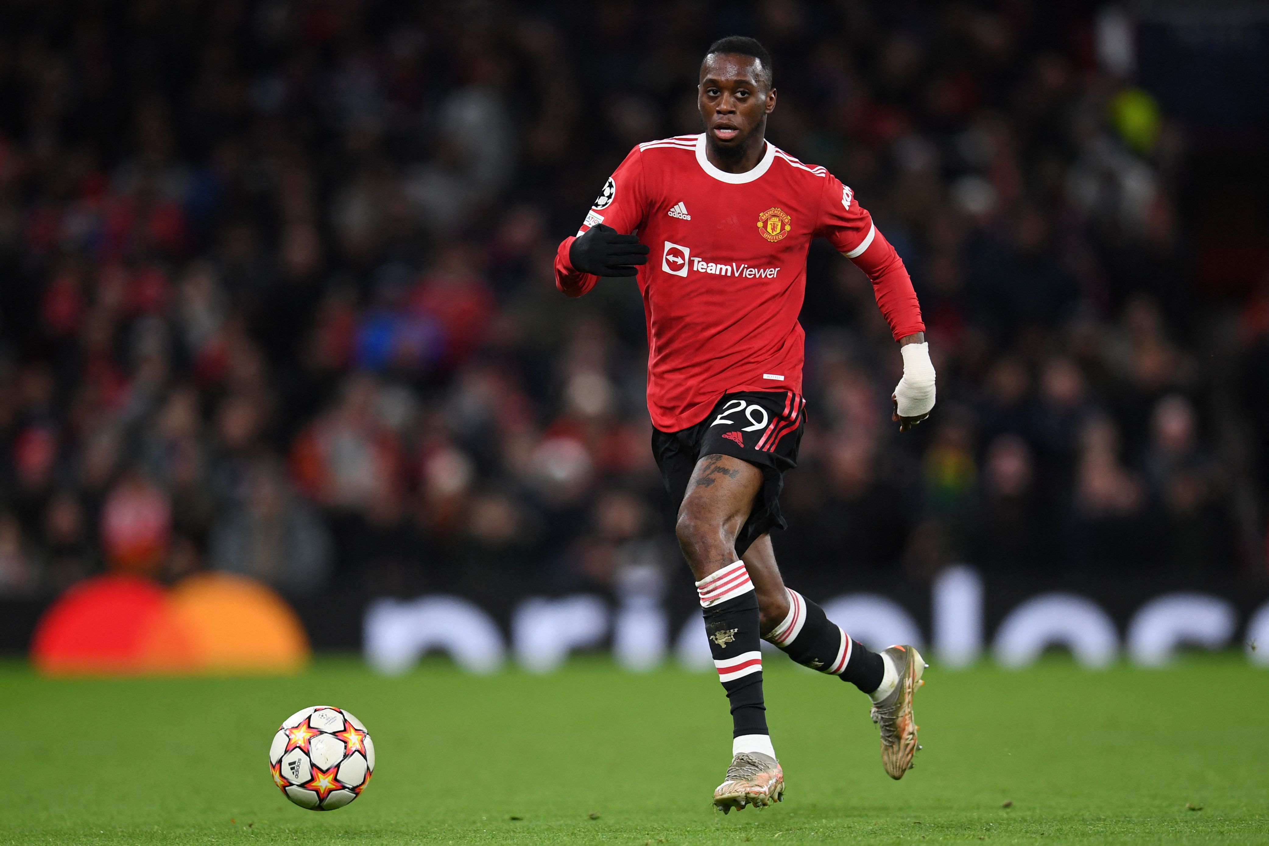 Bek Manchester United Aaron Wan-Bissaka.