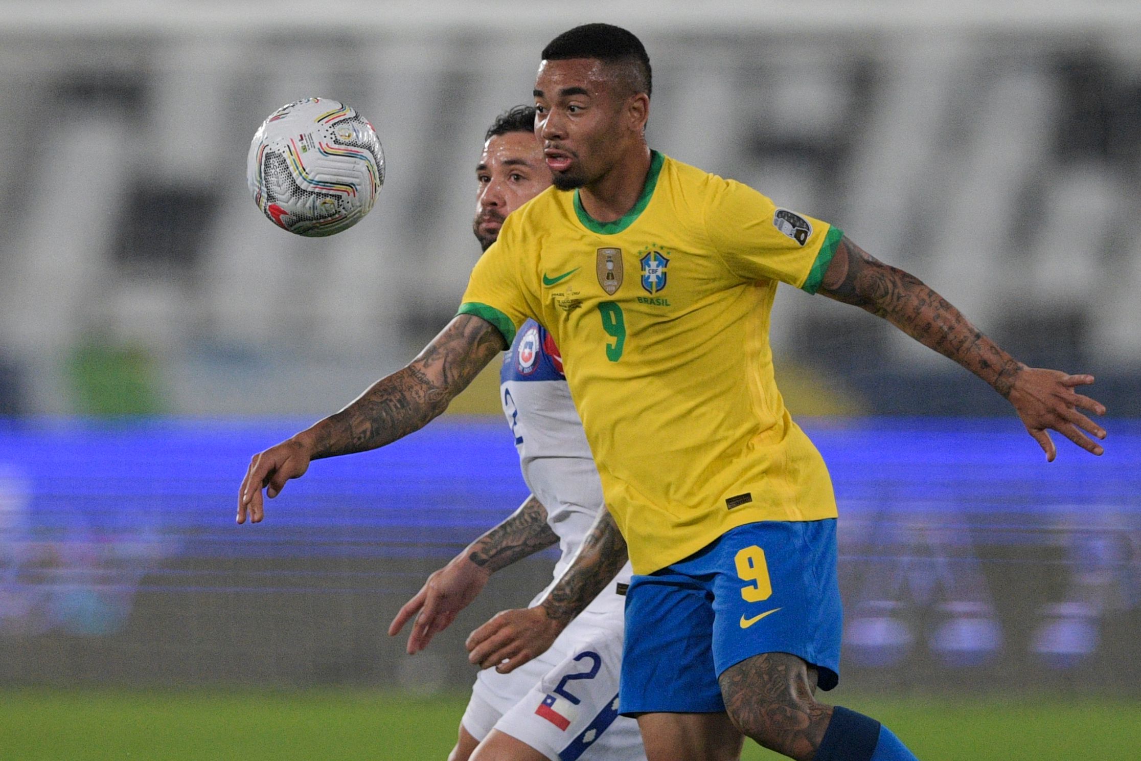 Penyerang Brasil Gabriel Jesus