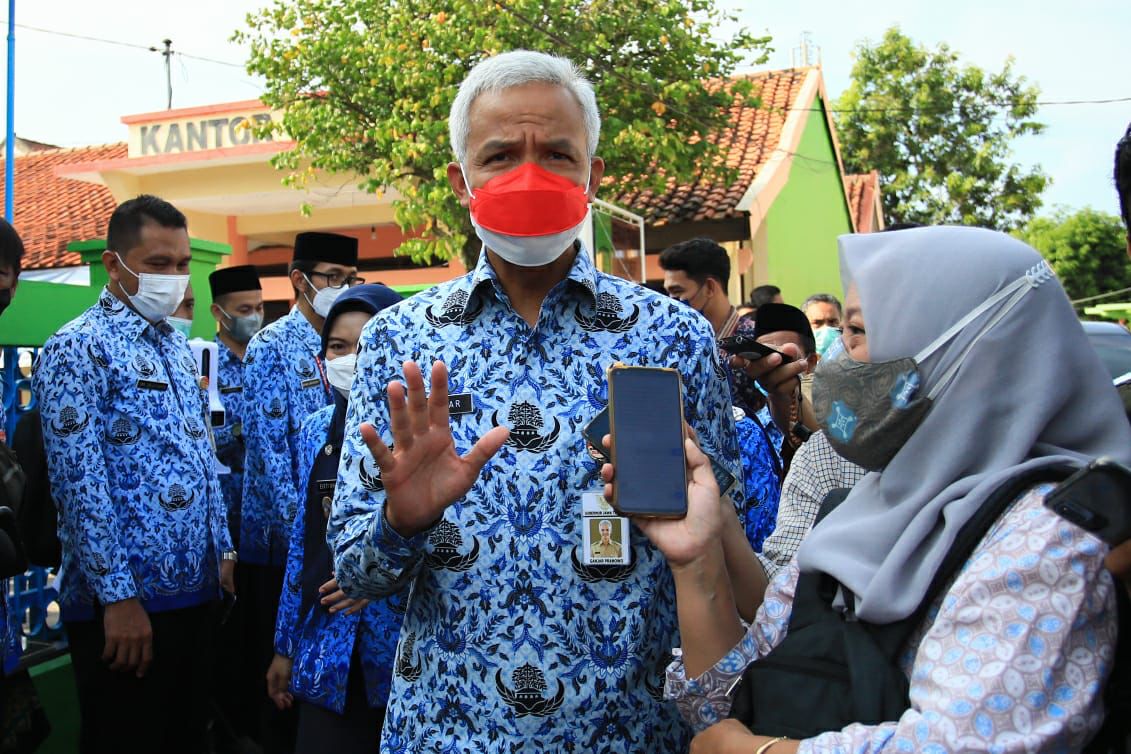 Gubernur Jawa Tengah Ganjar Pranowo