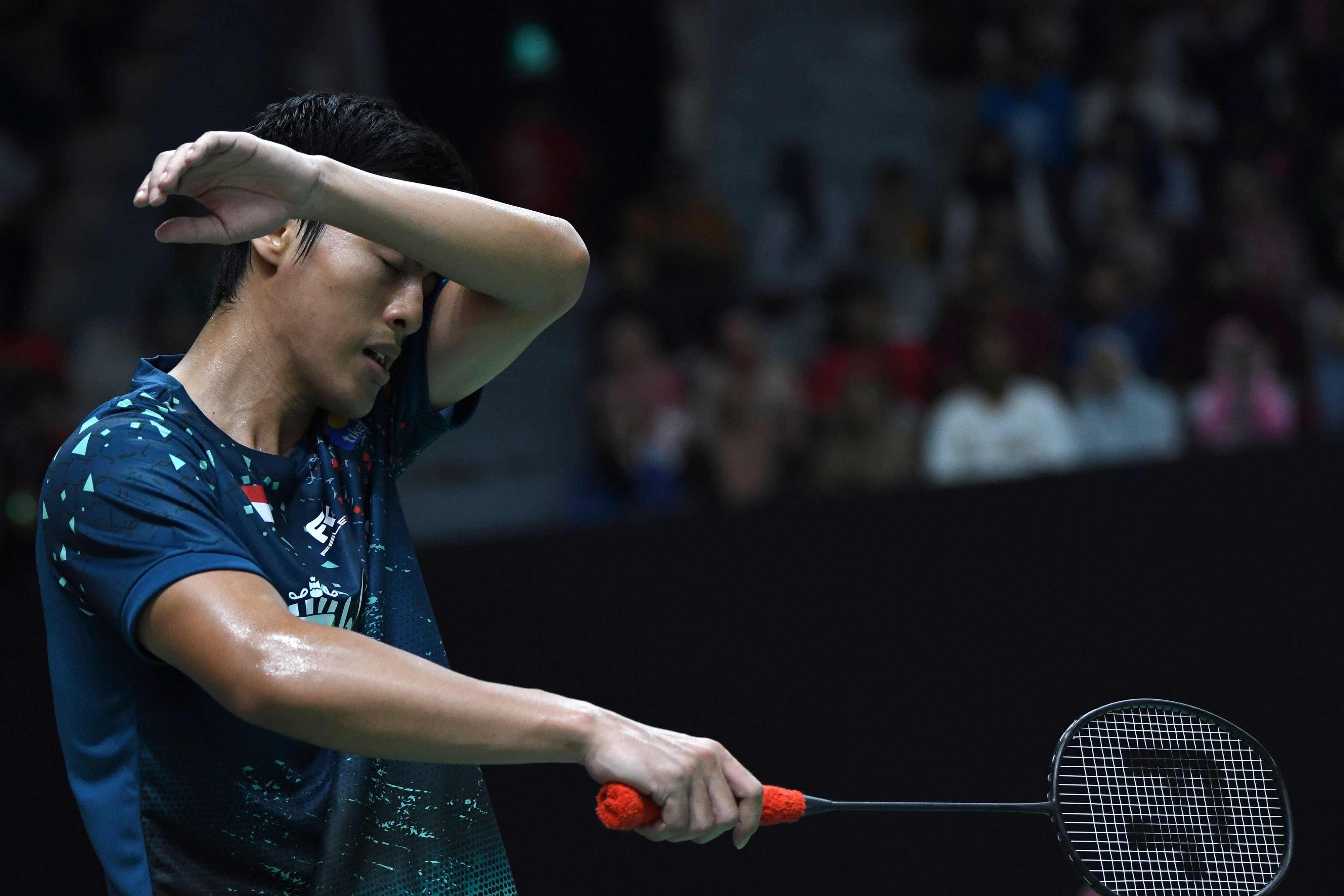 Tunggal putra Indonesia Shesar Hiren Rustavito