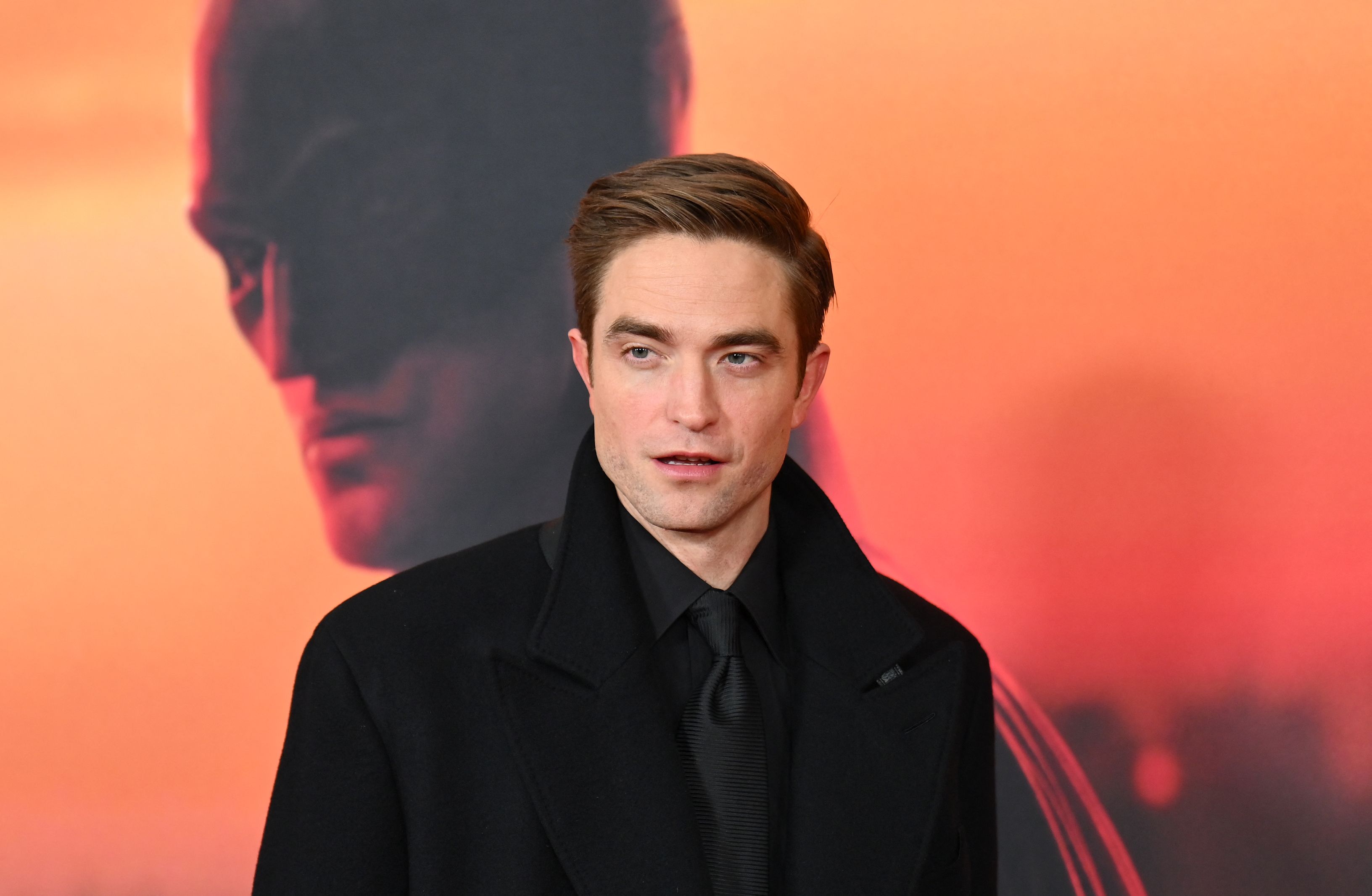 Aktor Robert Pattinson menghadiri pemutaran perdana film The Batman di New York.