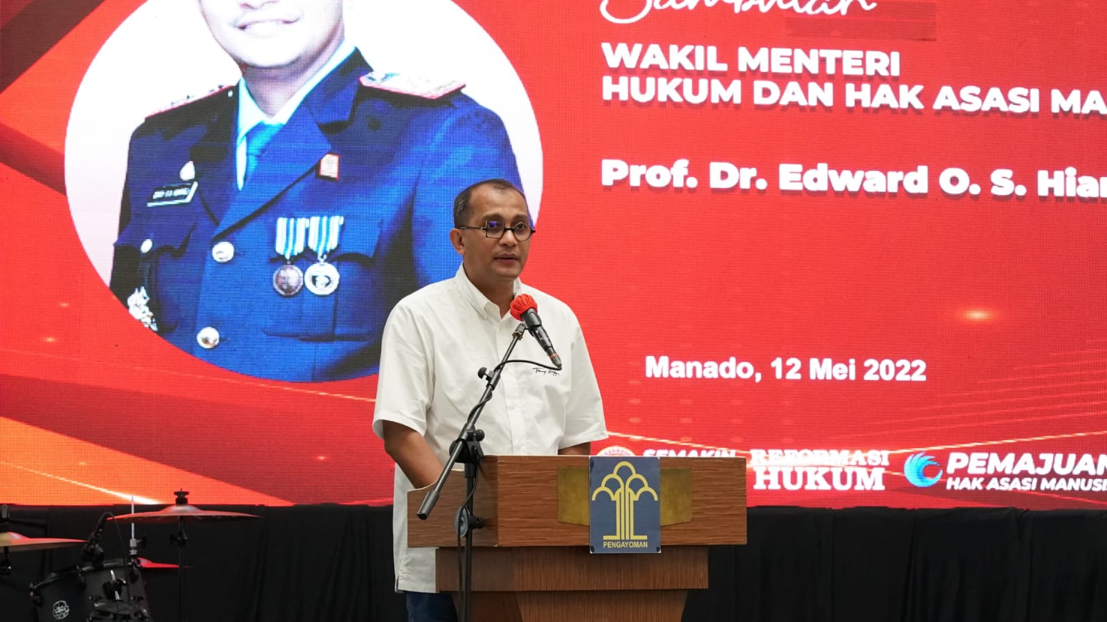 Wakil Menteri Hukum dan HAM Prihatin Rendahnya Kepemilikan HAKI Pelaku Usaha