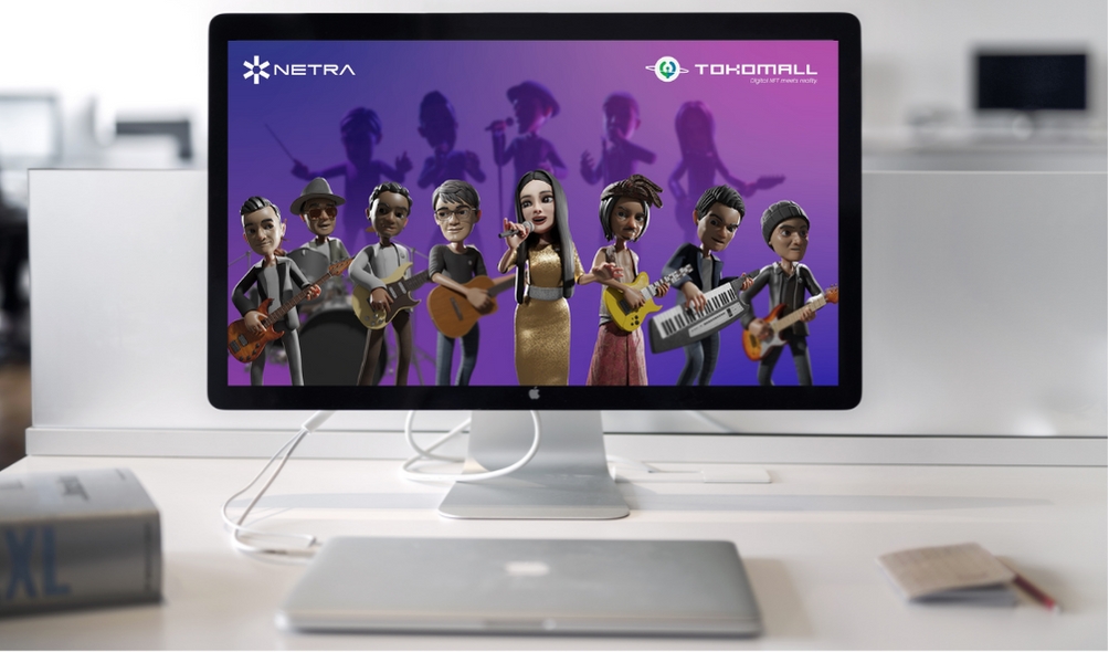 Kerja sama TokoMall dan Netra dalam menghadirkan ekosistem NFT bagi industri musik