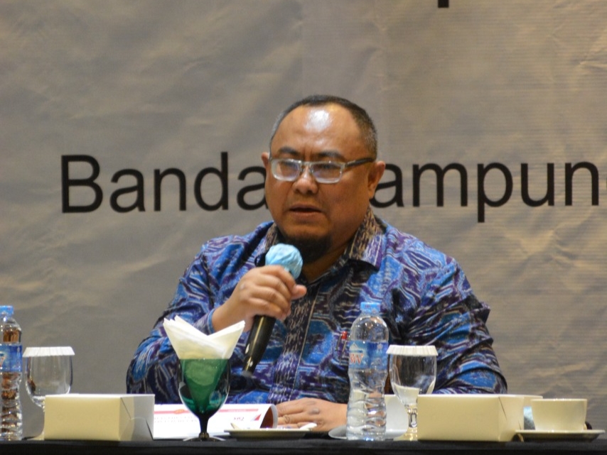 Kepala OJK Provinsi Lampung Bambang Hermanto.