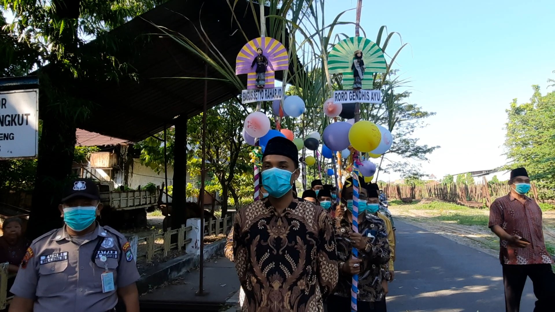 Tradisi kirab Manten Tebu di Kudus