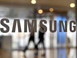 Logo Samsung. 