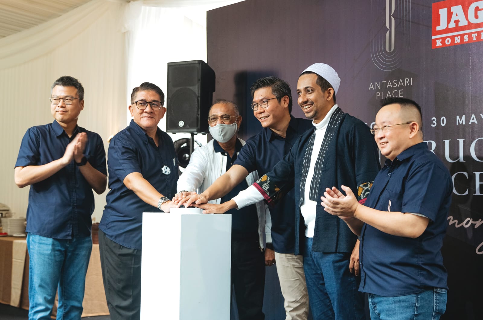 Peresmian pembangunan Antasari Place