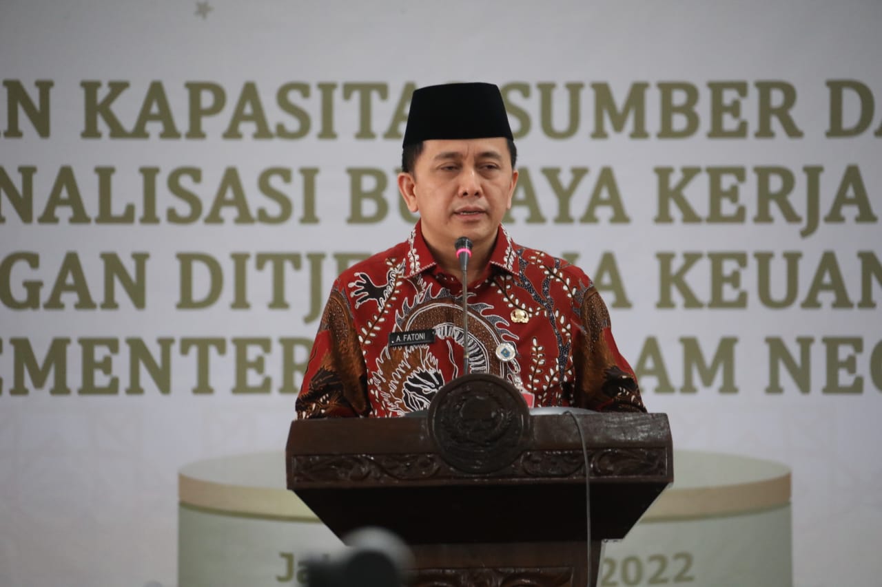 Direktur Jenderal (Dirjen) Bina Keuangan Daerah (Keuda), Kementerian Dalam Negeri, Agus Fatoni.