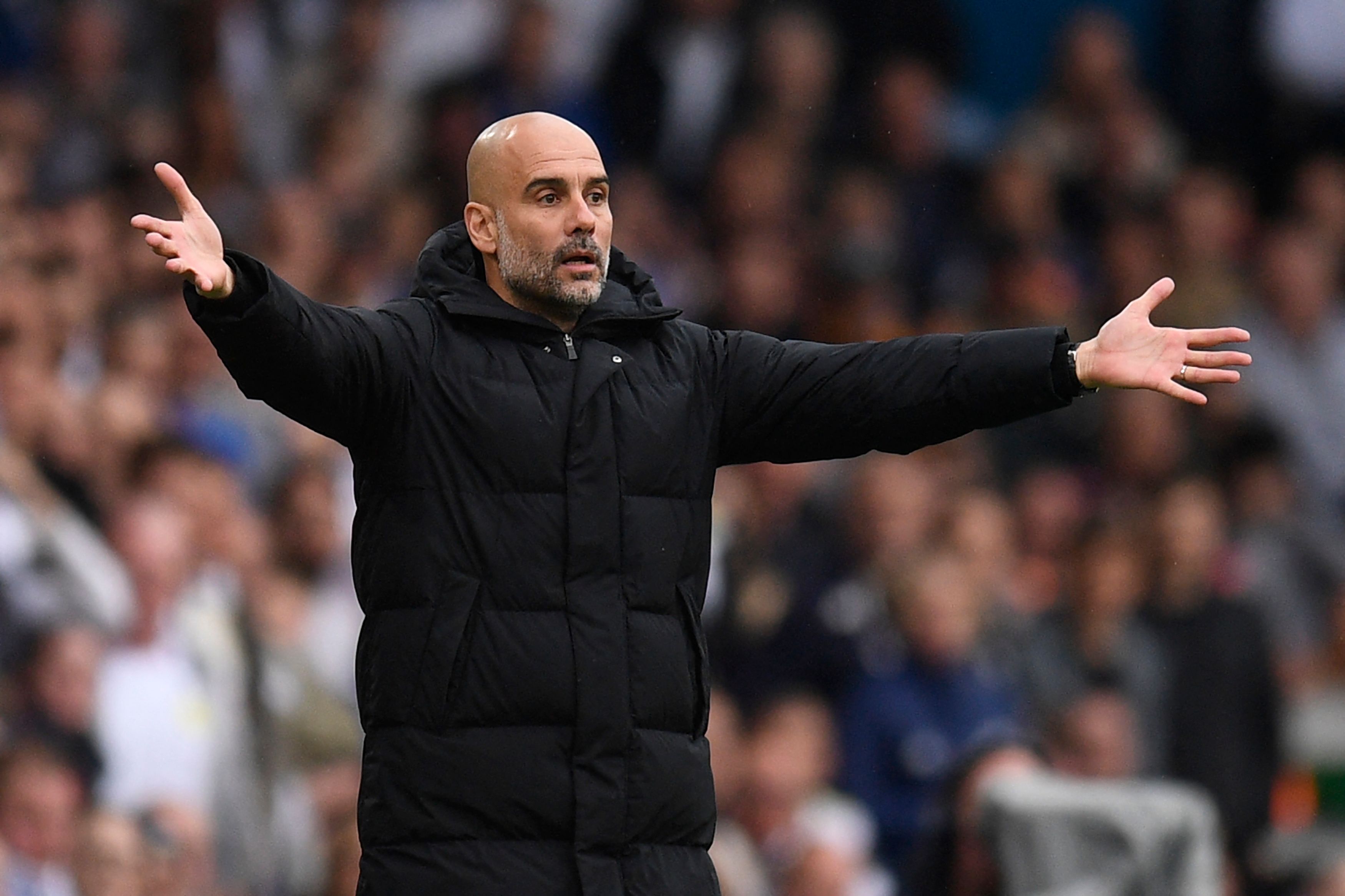 Manajer Manchester City Pep Guardiola