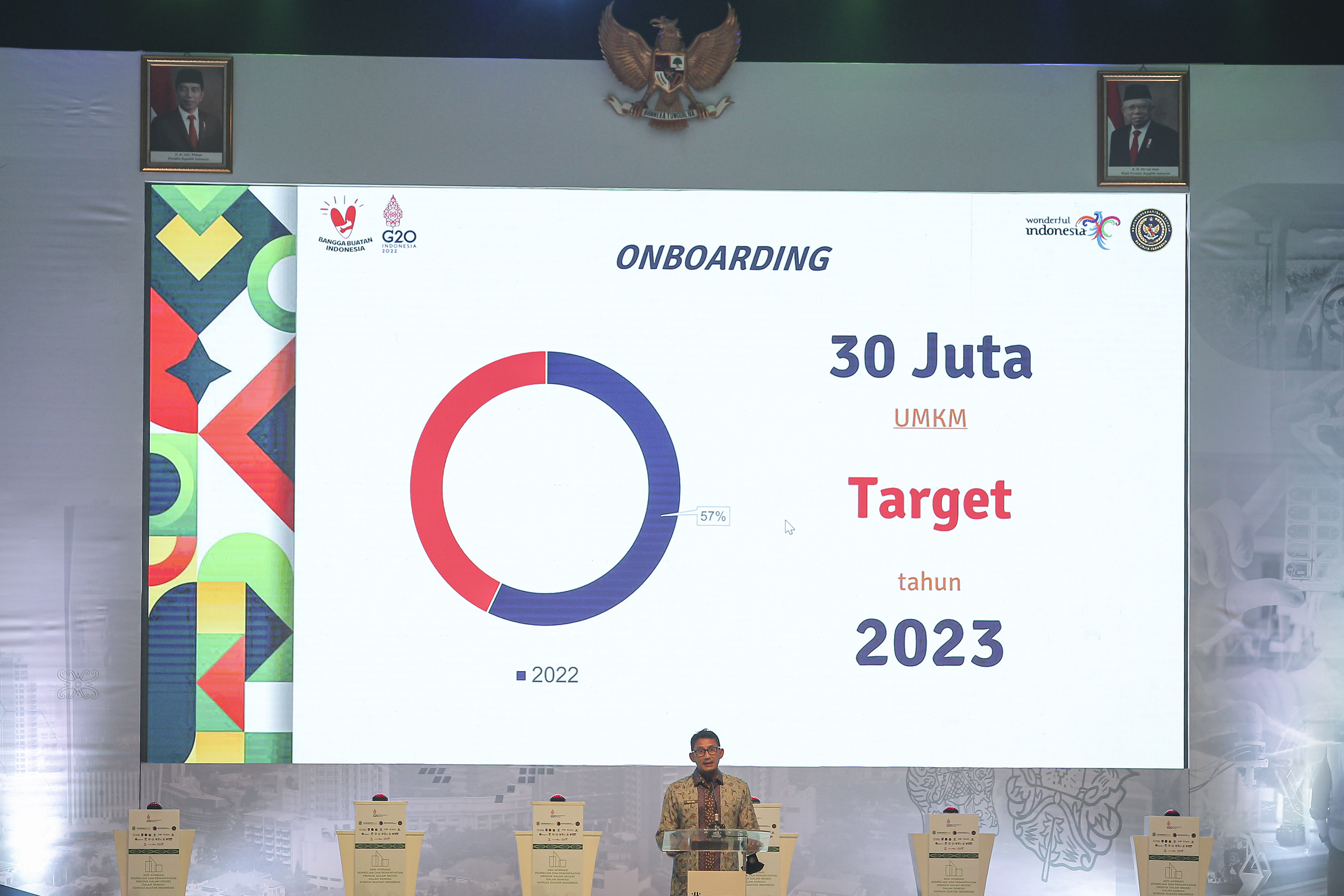 Menteri Pariwisata dan Ekonomi Kreatif Sandiaga Salahuddin Uno 