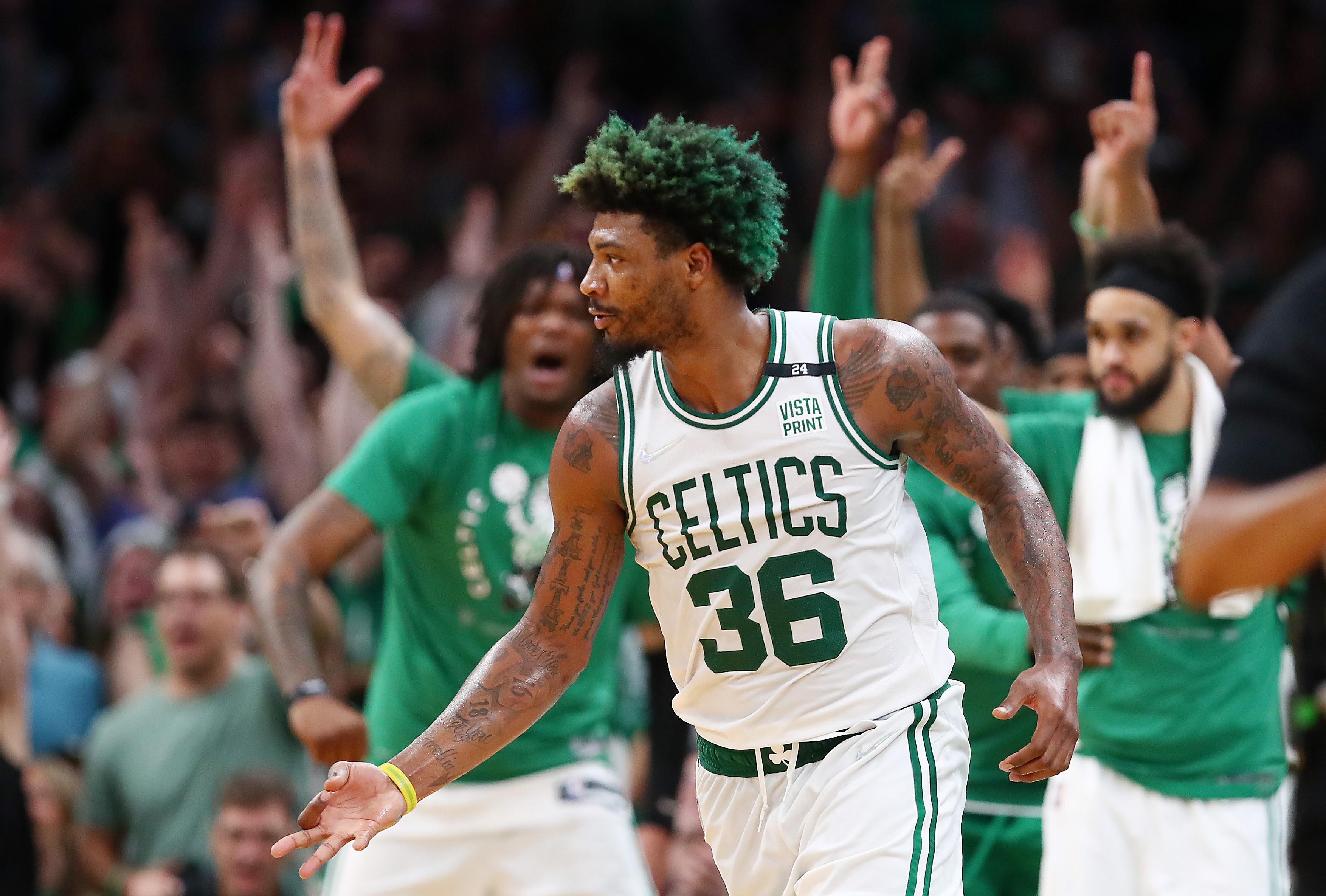 Pebasket Boston Celtics Marcus Smart