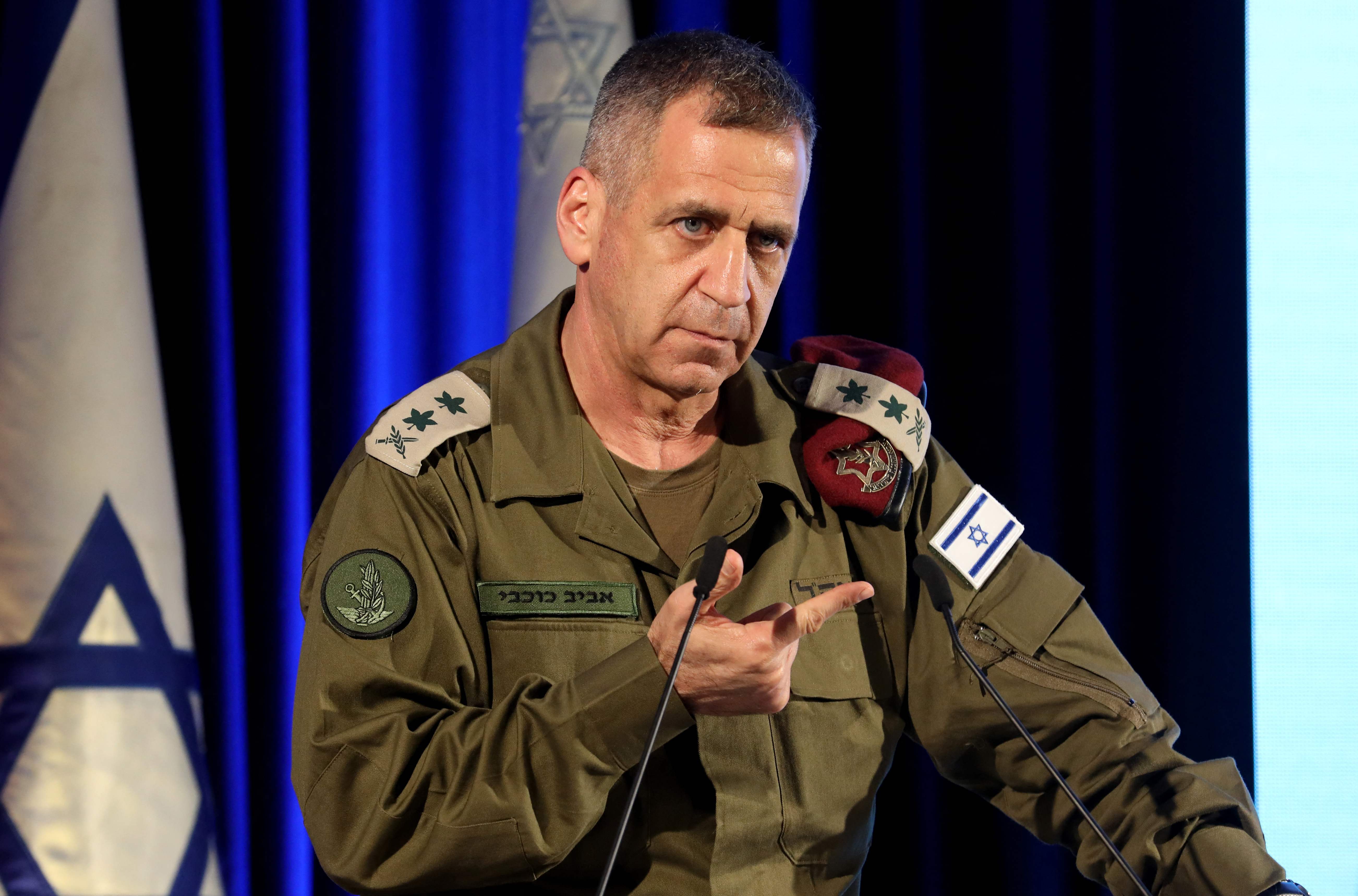 Panglima Militer Israel Letnan Jenderal Aviv Kochavi 