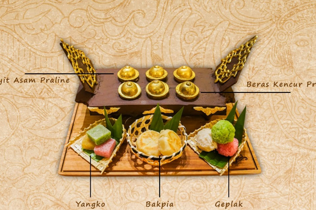 Kudapan khas dari Provinsi Daerah Istimewa Yogyakarta (DIY) di sidang kedua Digital Economy Working Group (DEWG).