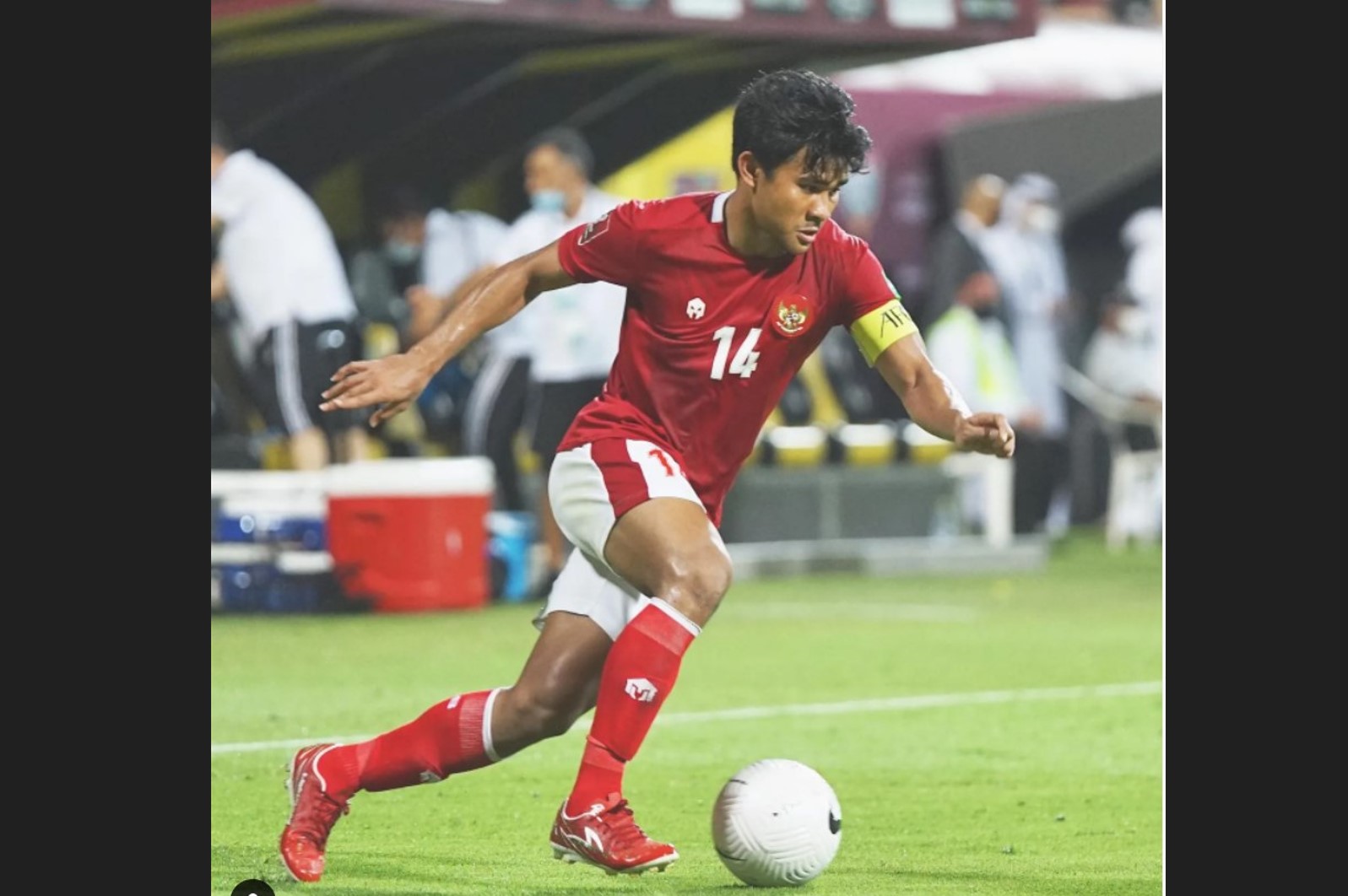 Pemain timnas Asnawi Mangkualam Bahar 