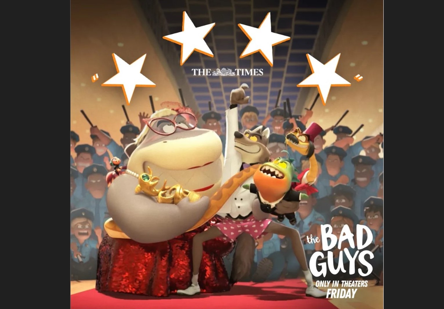Poster film The Bad Guys