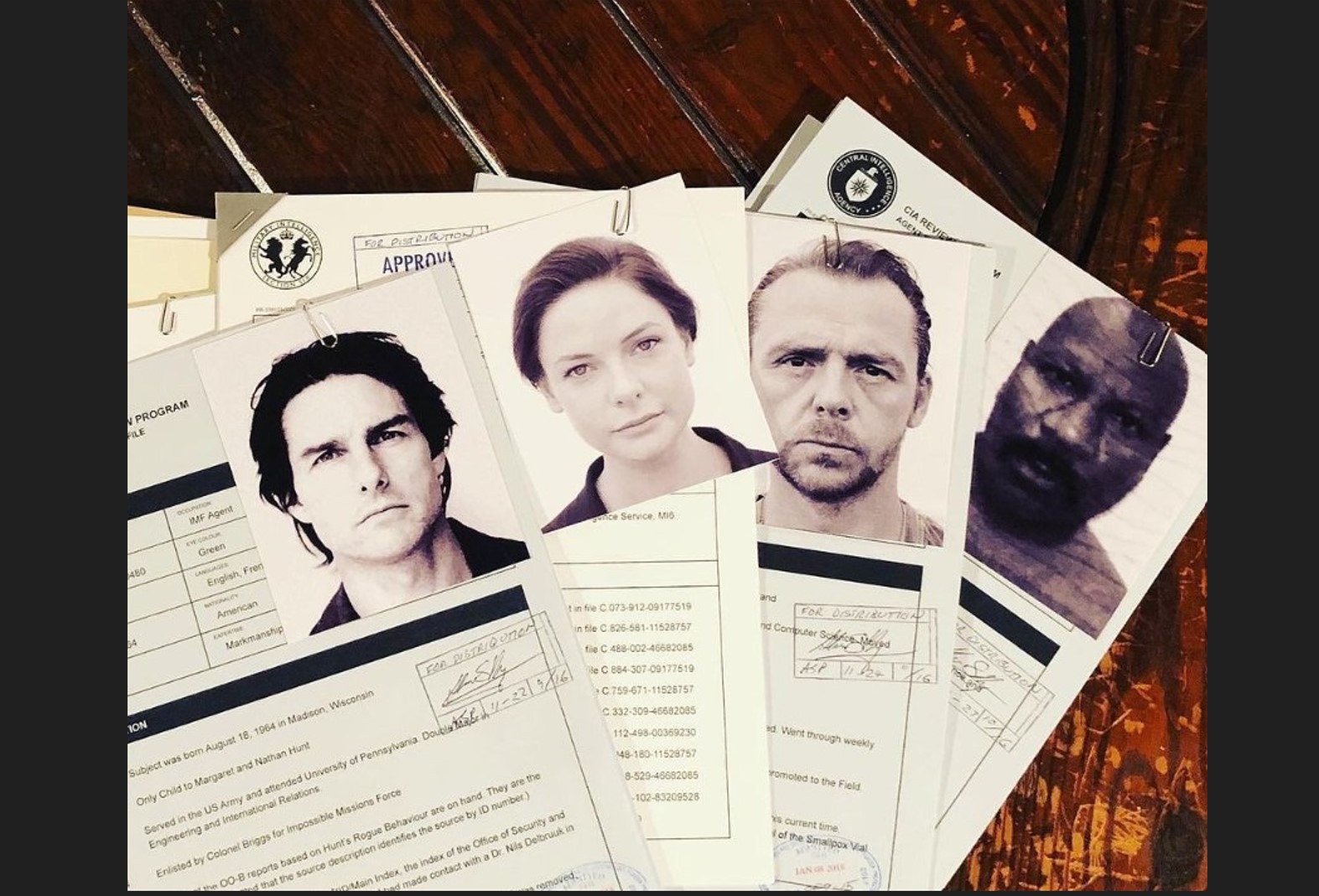 Para tokoh di film Mission Impossible