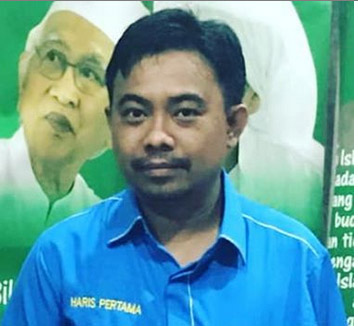 Ketua Umum KNPI Haris Pertama