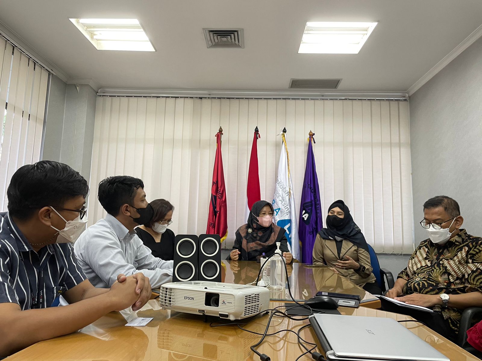 Pembahasan kerja sama STBA LIA dengan PT Minori untuk program magang di Jepang