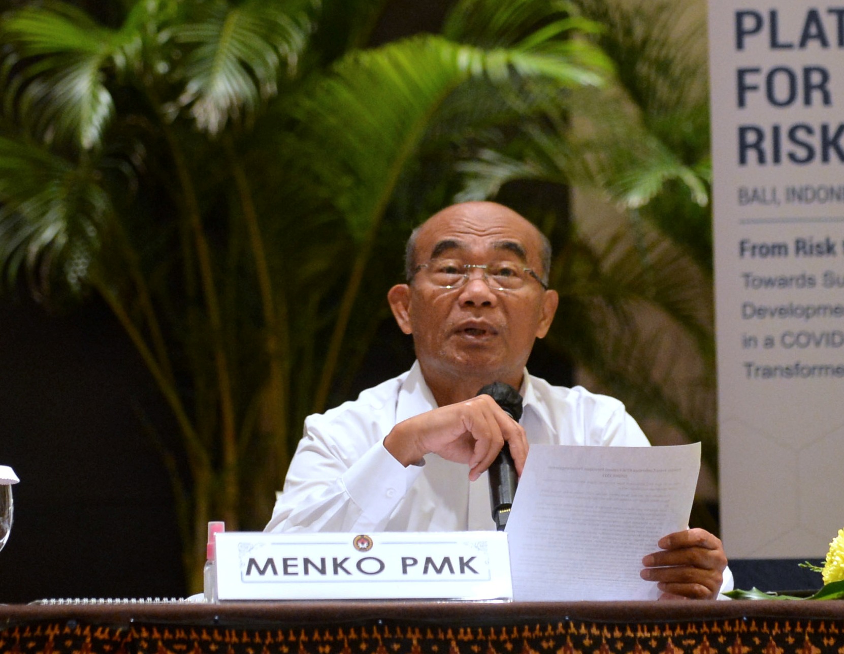 Menko Bidang Pembangunan Manusia dan Kebudayaan (PMK) Muhadjir Effendy 