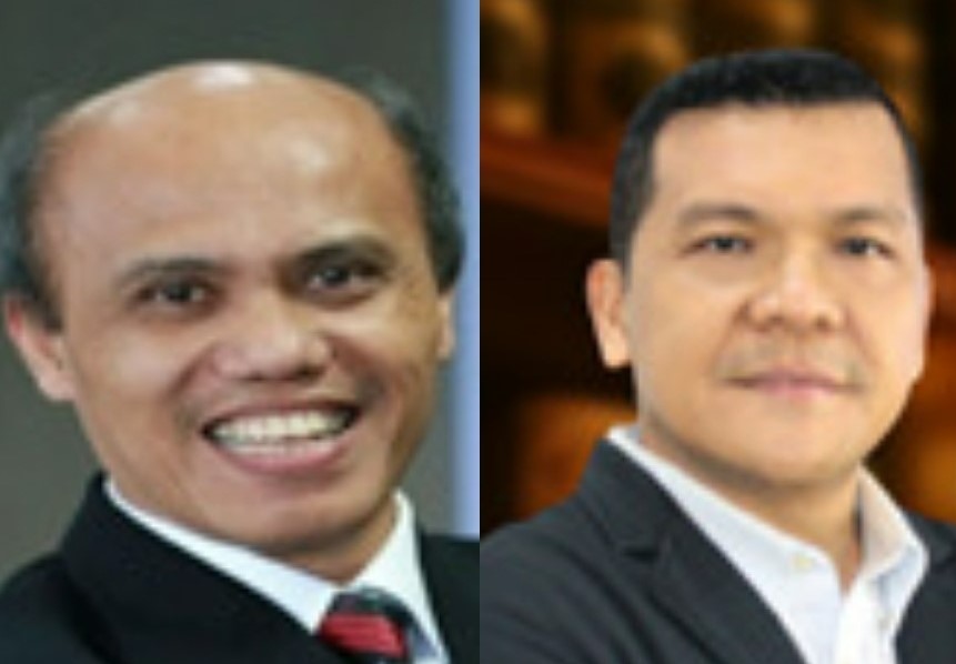 Richard Burton (kiri), Dosen FH Universitas Tarumanagara dan Alessandro Rey, Dosen FH Universitas Sahid