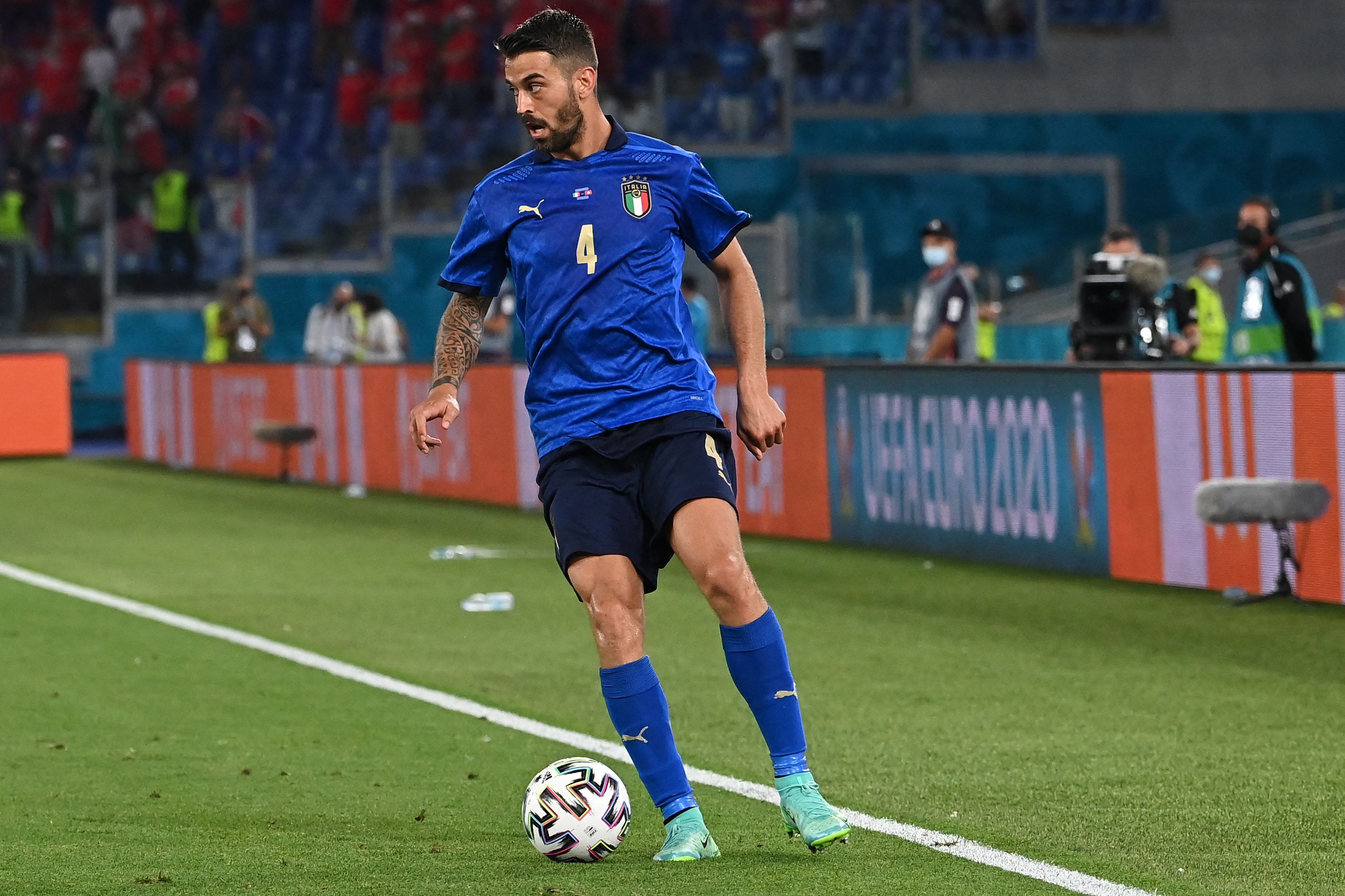Bek timnas Italia Leonardo Spinazzola