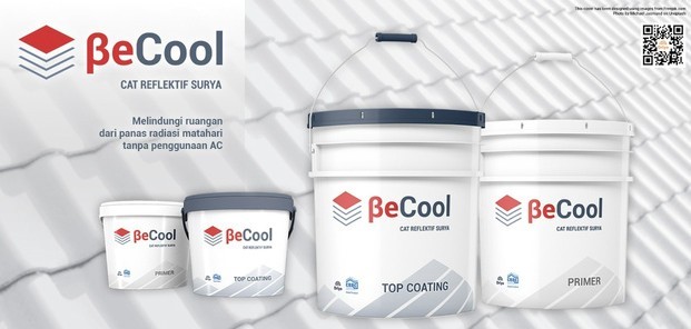 BeCool, produk cool roof yang dilincurkan Laboratorium UPI Bandung bersama  Milenium Solution, USA 