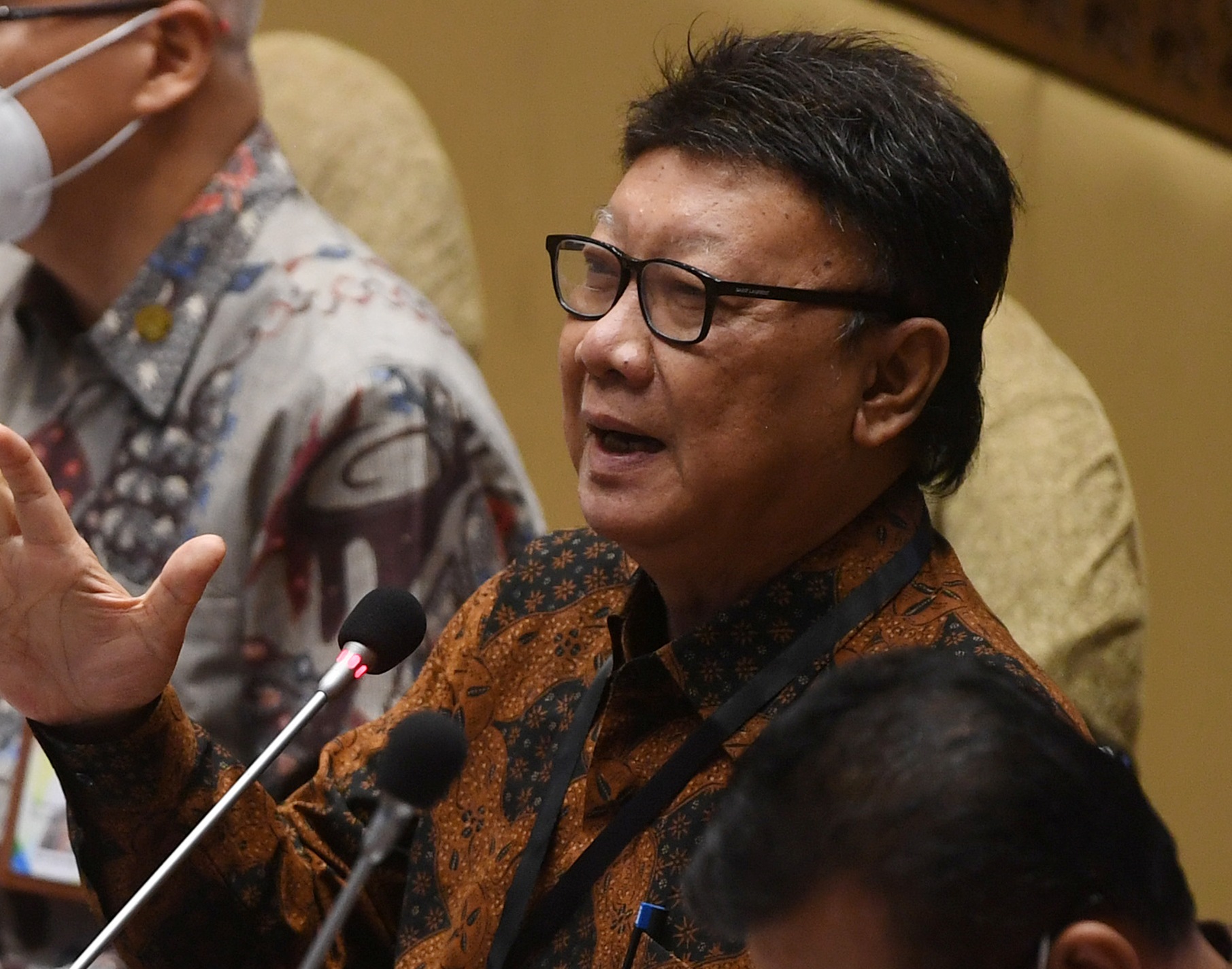 Menteri Pendayagunaan Aparatur Negara dan Reformasi Birokrasi Tjahjo Kumolo.