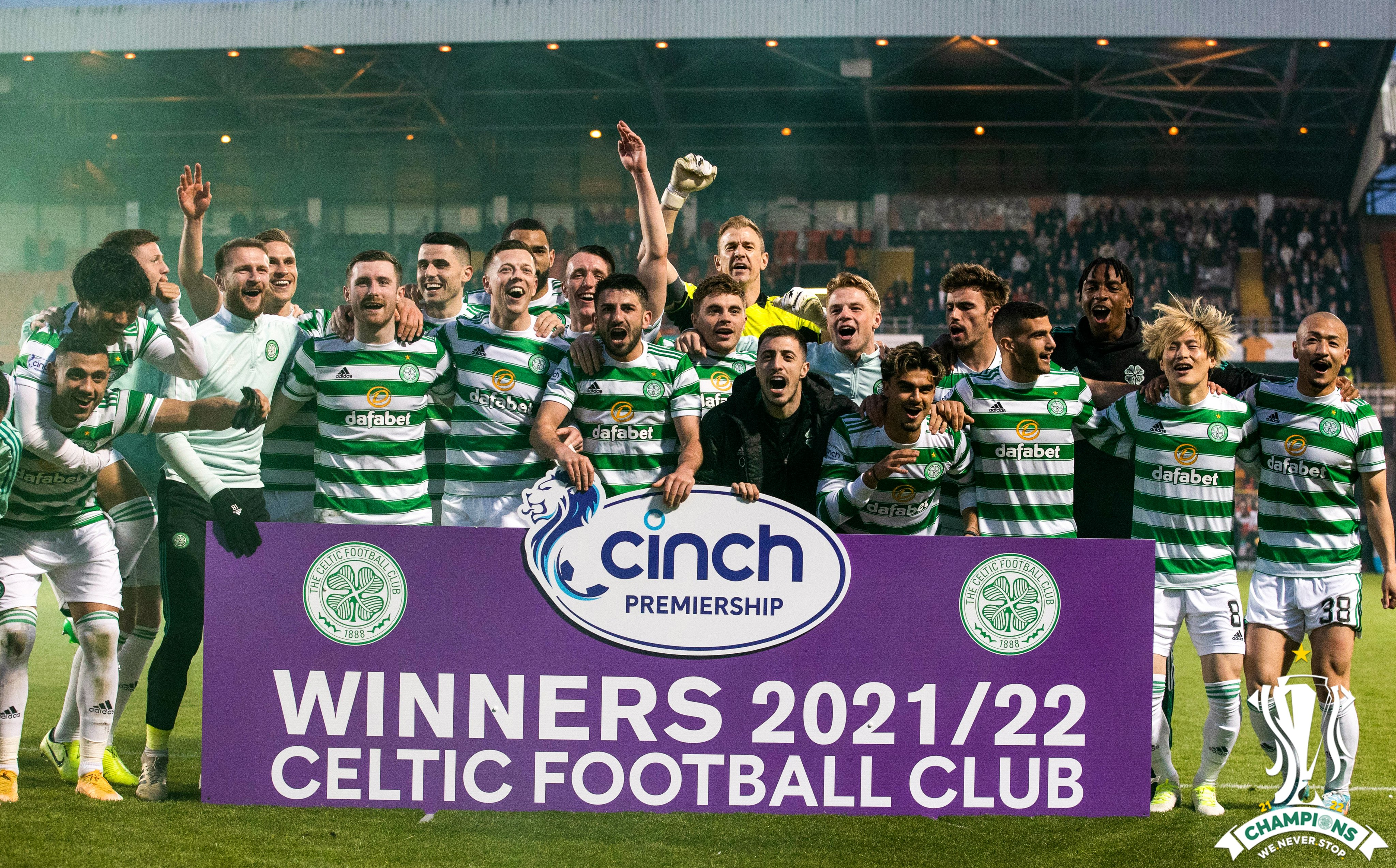 Celtic menjadi juara Liga Skotlandia