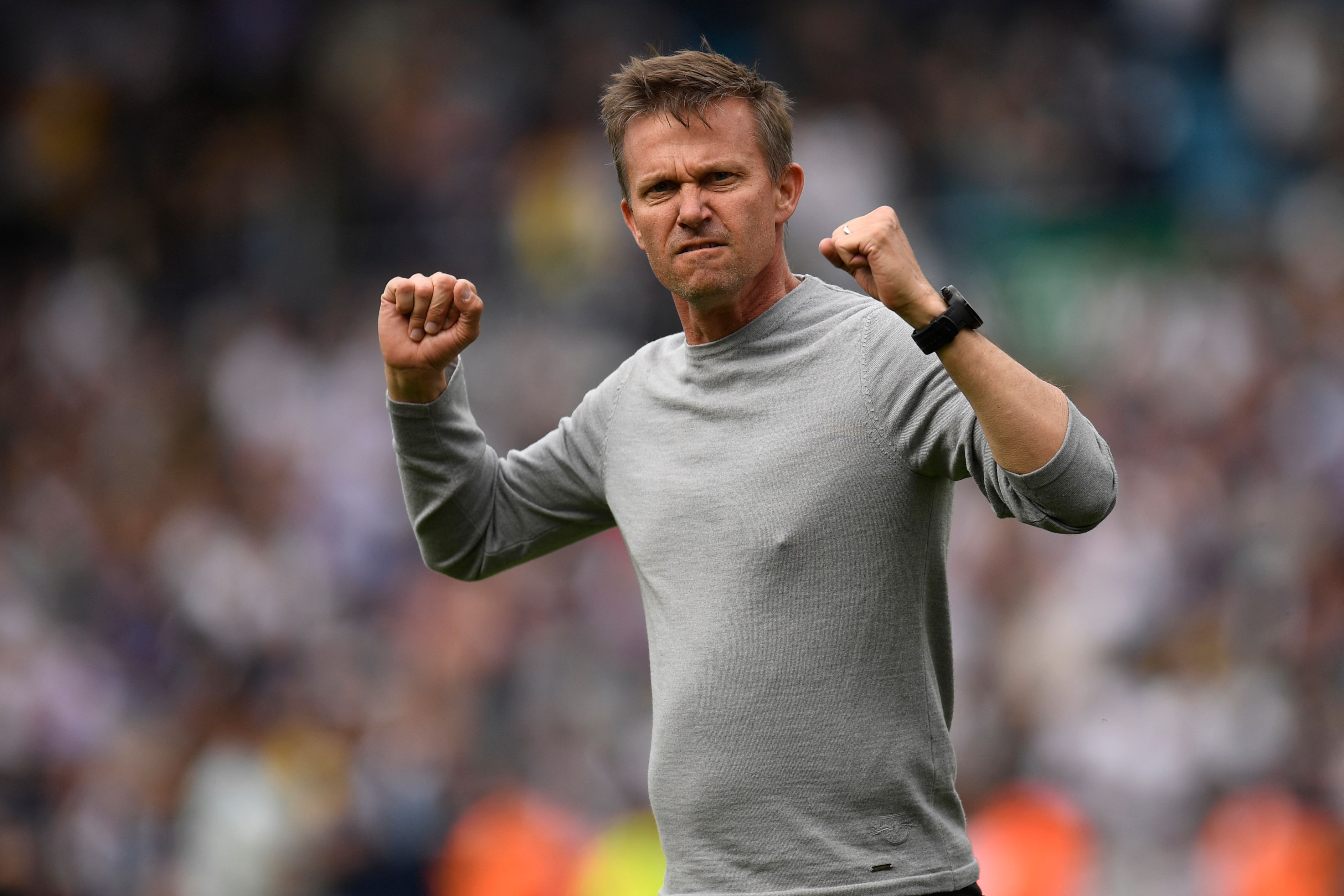 Pelatih Leeds United Jesse Marsch