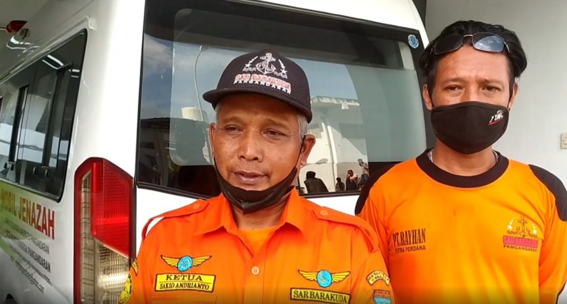 Ketua SAR Barakuda Pangandaran Sakto Andrianto. 