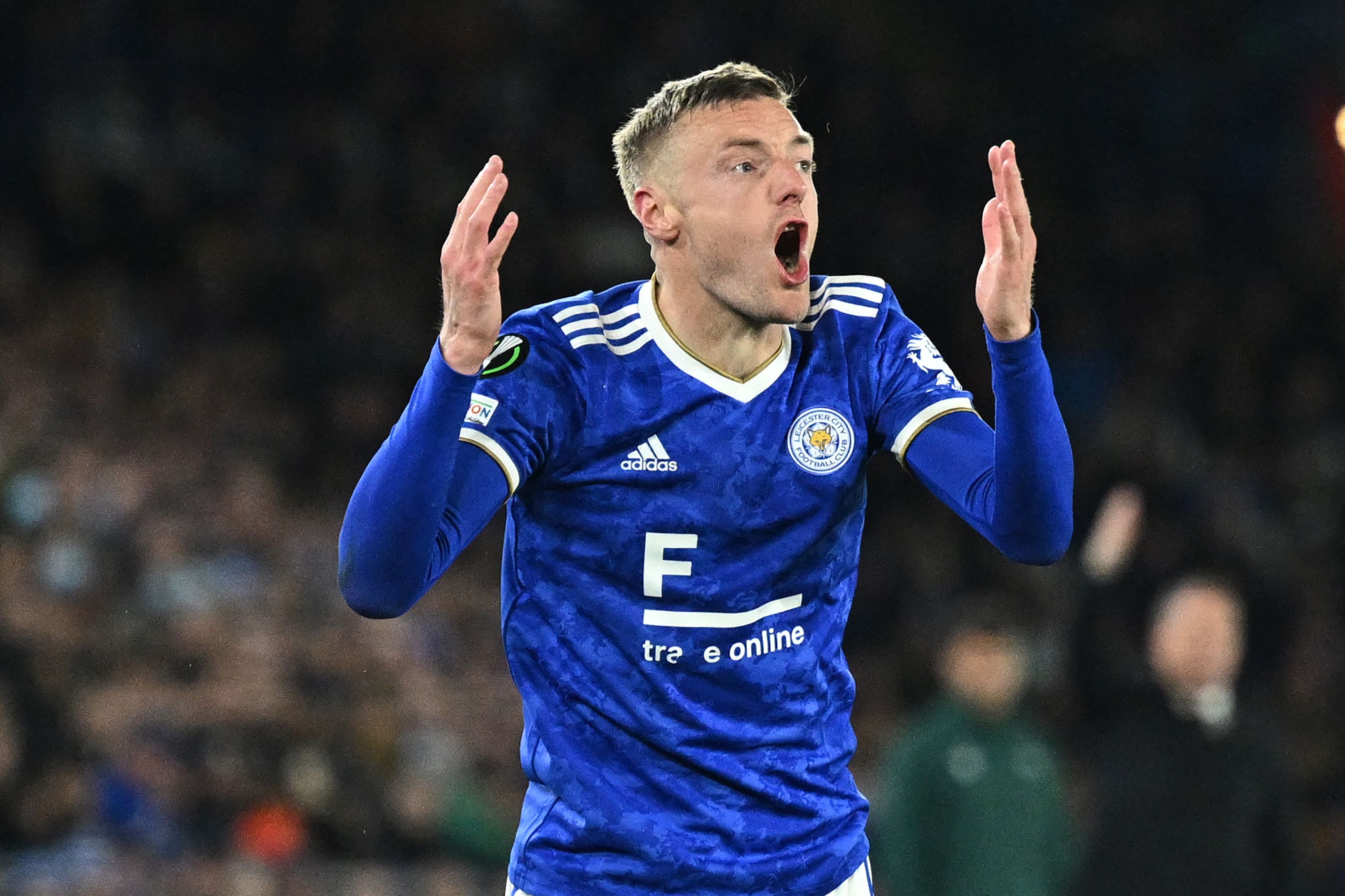 Penyerang Leicester City Jamie Vardy