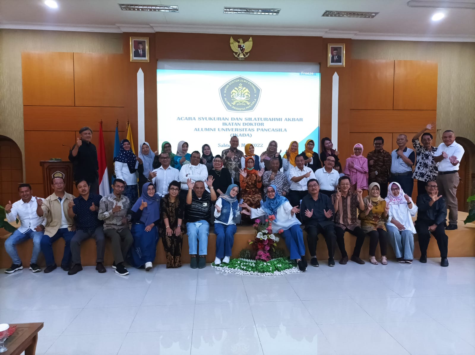 Ikatan Doktor Alumni (Ikada) Universitas Pancasila (UP) menggelar acara syukuran dan silaturahmi di Jakarta.