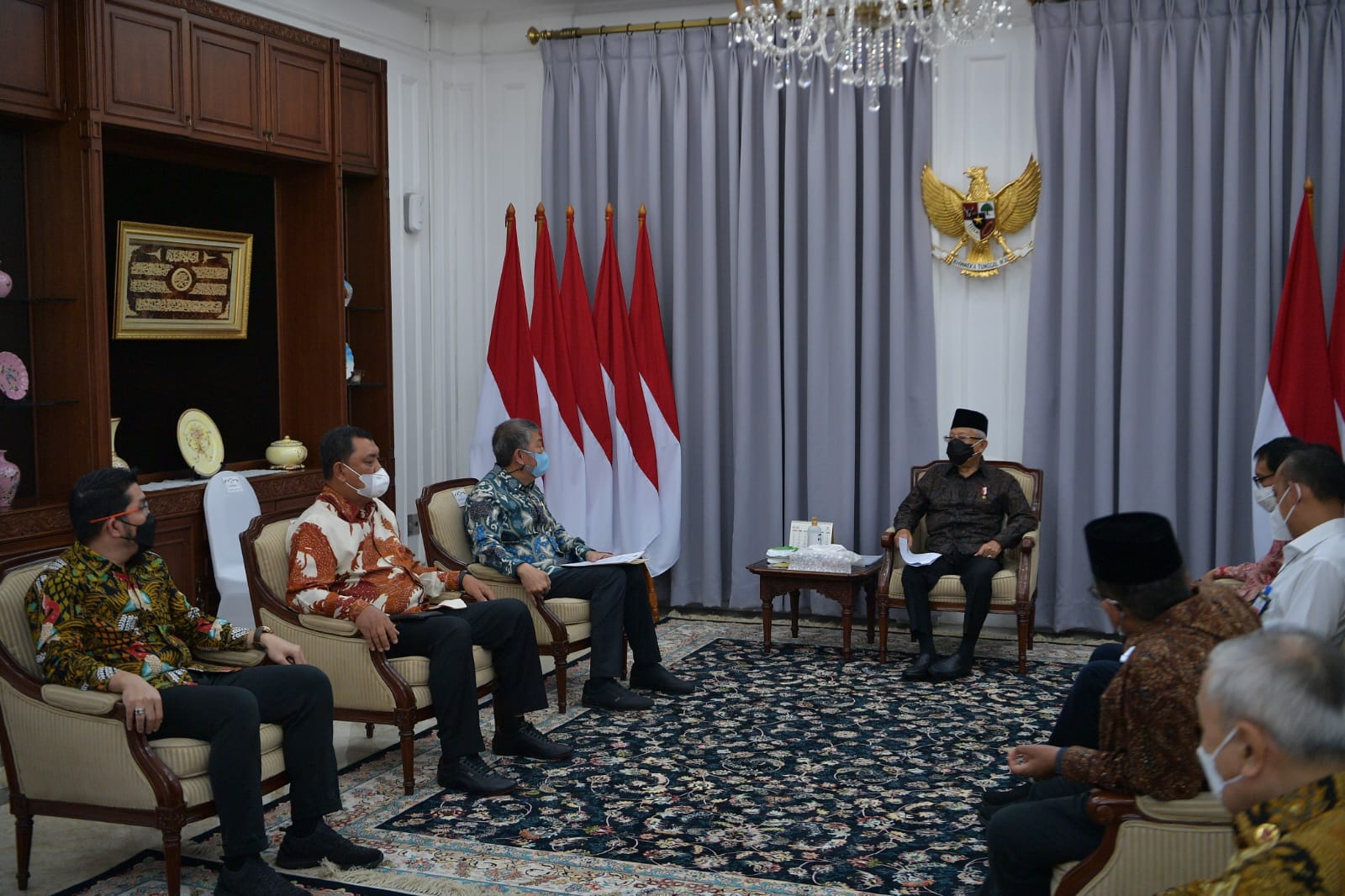 Pertemuan Wapres Ma'ruf Amin dengan DPP REI