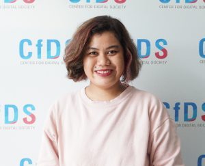 Peneliti dari Center for Digital Society (CfDS) Anisa Pratita Kirana Mantovani.
