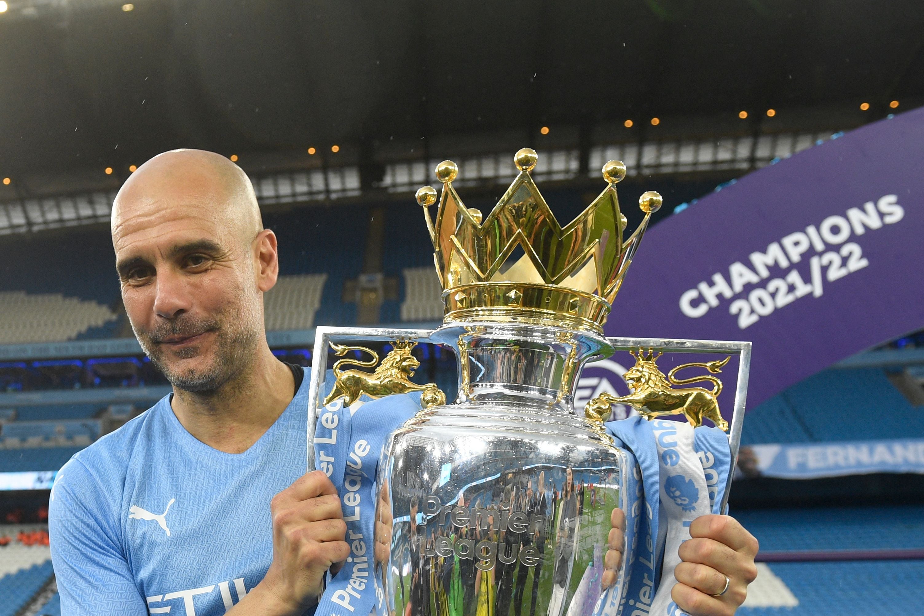 Manajer Manchester City Pep Guardiola