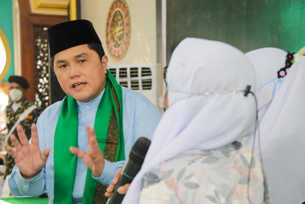 Menteri BUMN Erick Thohir