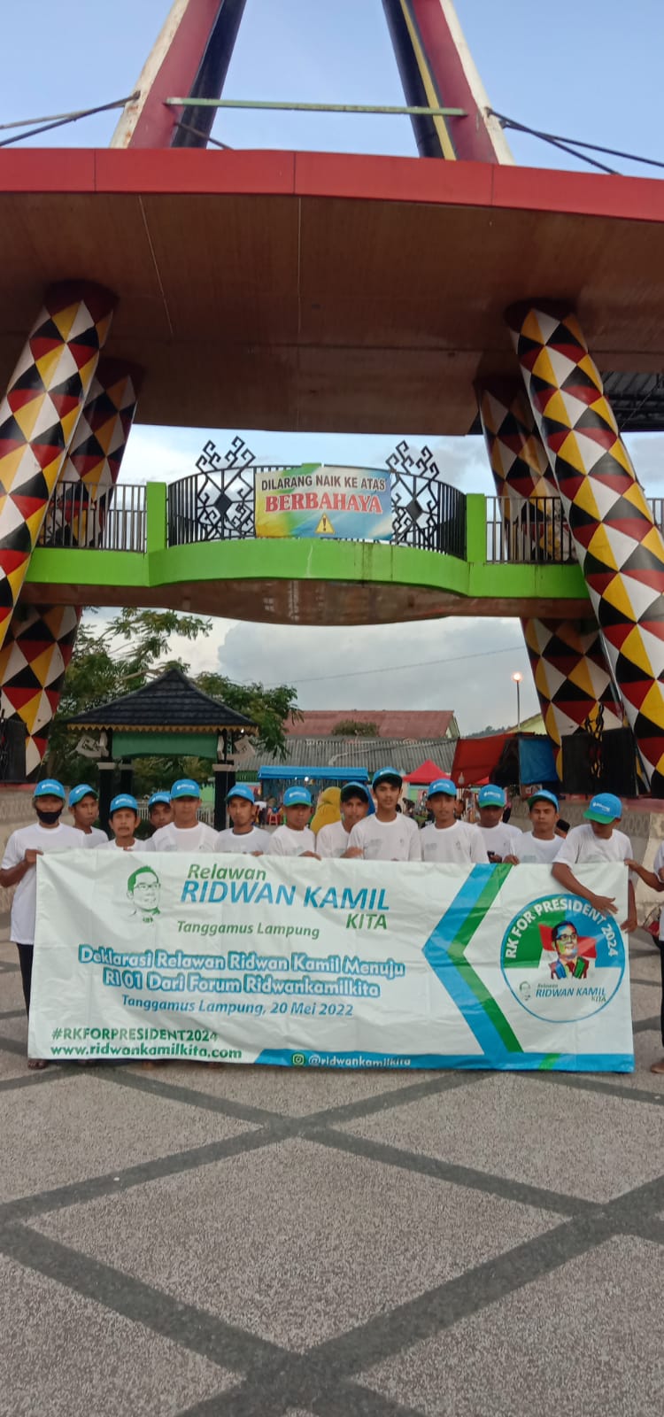 Dukungan untuk Ridwan Kamil kembali disuarakan warga Tanggamus, Lampung