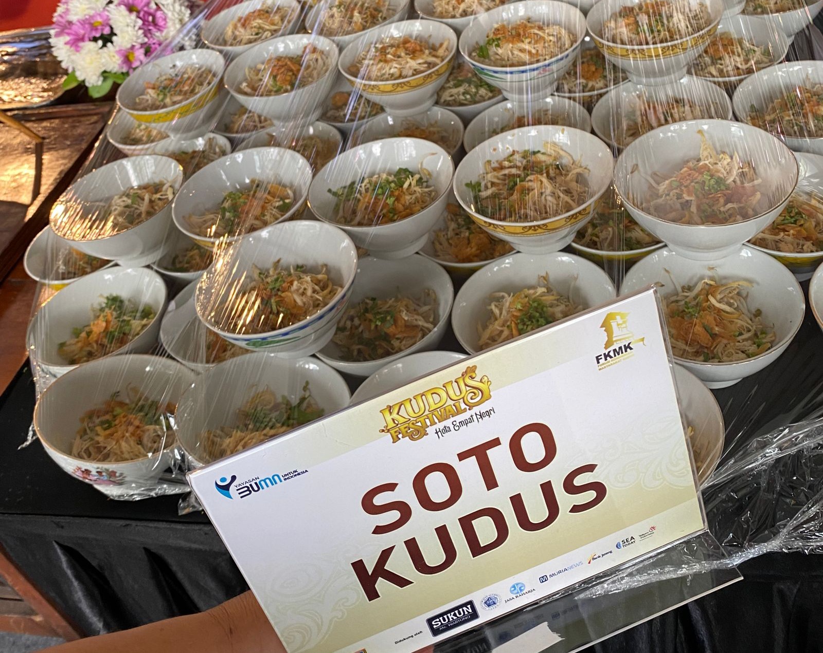 Soto Kudus, salah satu kuliner khas Kudus bisa dilihat dan dinikmati di Festival Kudus 2022