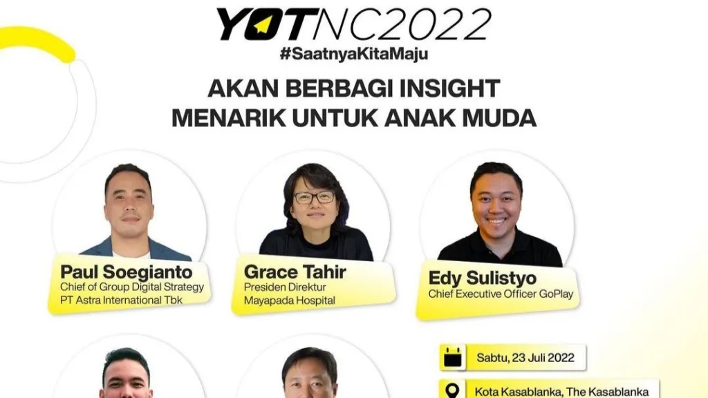 YOTNC 2022 Kembali Hadir Offline di Jakarta
