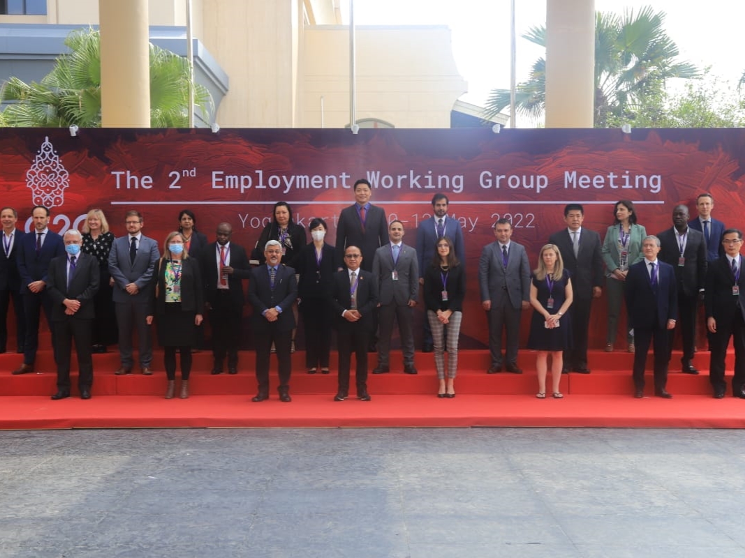 Indonesia bersama delegasi pertemuan kedua Kelompok Kerja Bidang Ketenagakerjaan (The 2nd Employmnet Working Group/EWG Meeting).