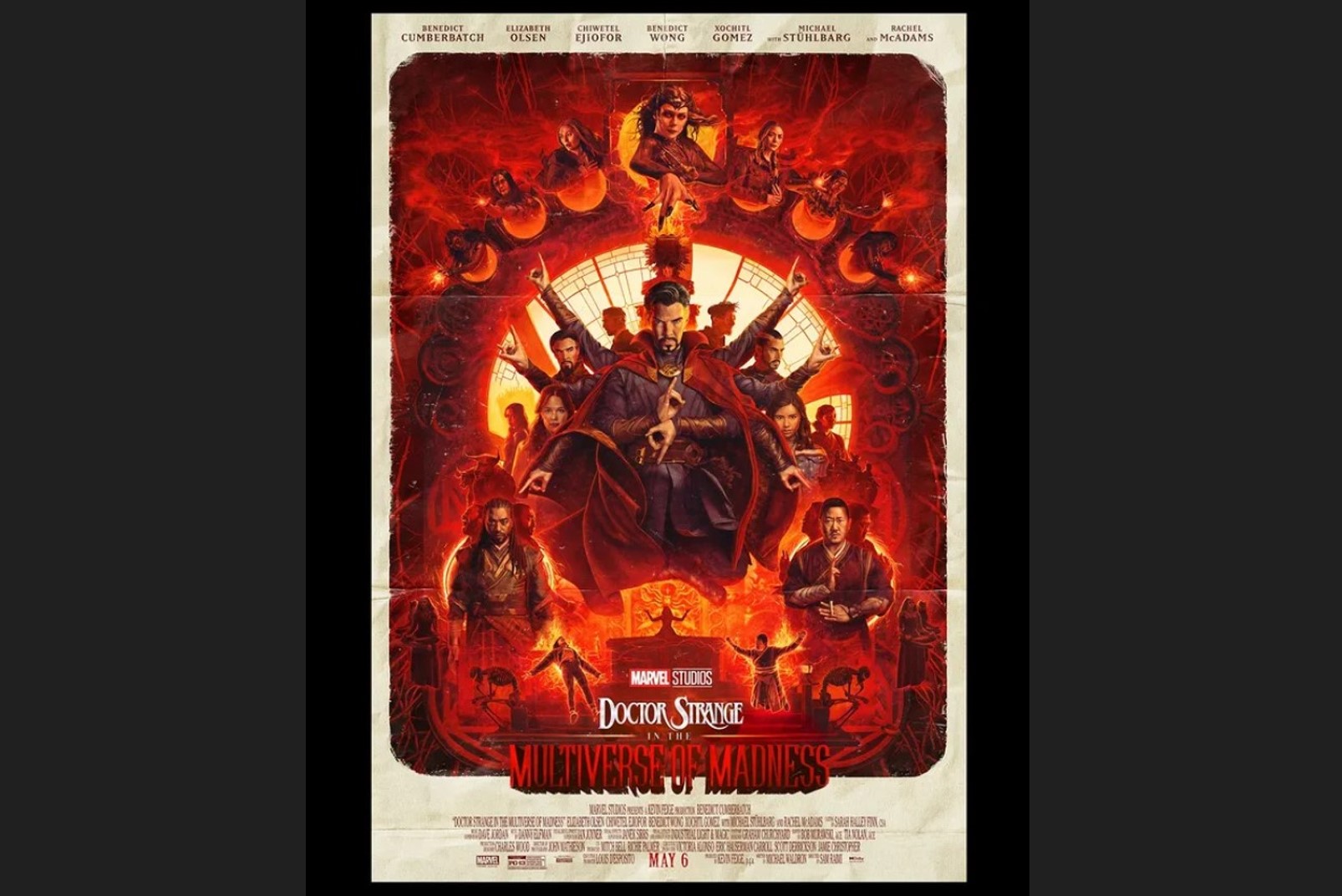 Poster film Doctor Strange in the Multiverse of Madness