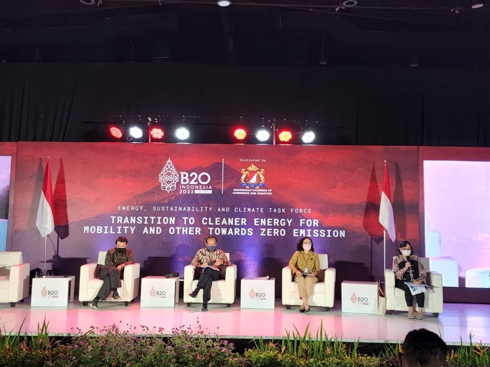 Seminar Energy, Sustainability, & Climate Task Force: Transisi ke Energi Bersih untuk Mobilitas Menuju Net Zero Emission, Jumat (20/5), BSD.