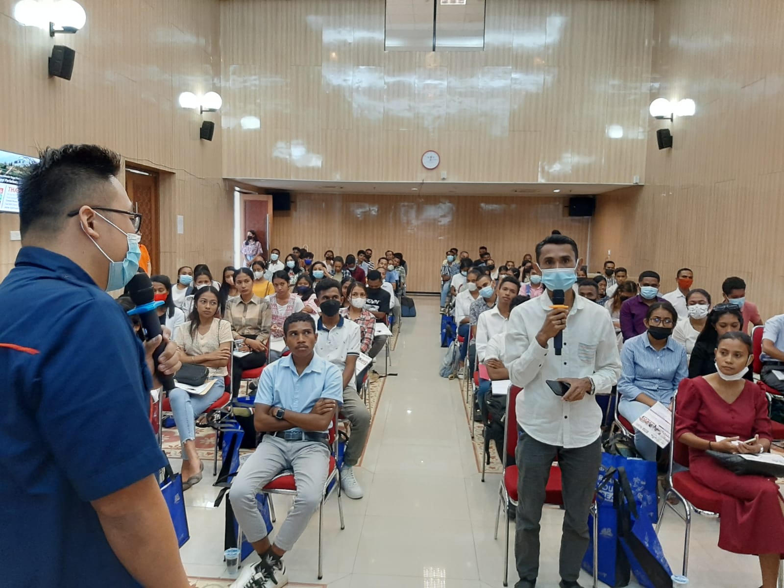 Sosialisasi STP Trisakti untuk calon mahasiswa asal Timor Leste