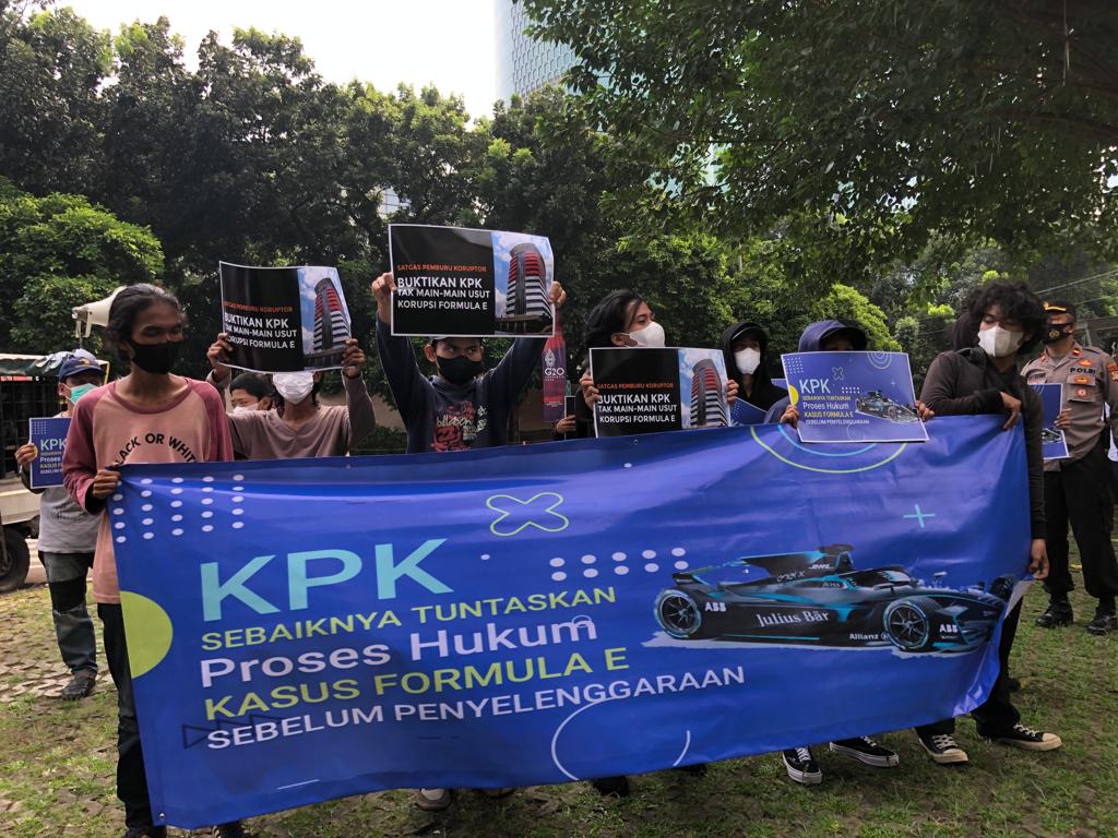 Satgas Pemburu Koruptor Tagih Firli Usut Kasus Formula E