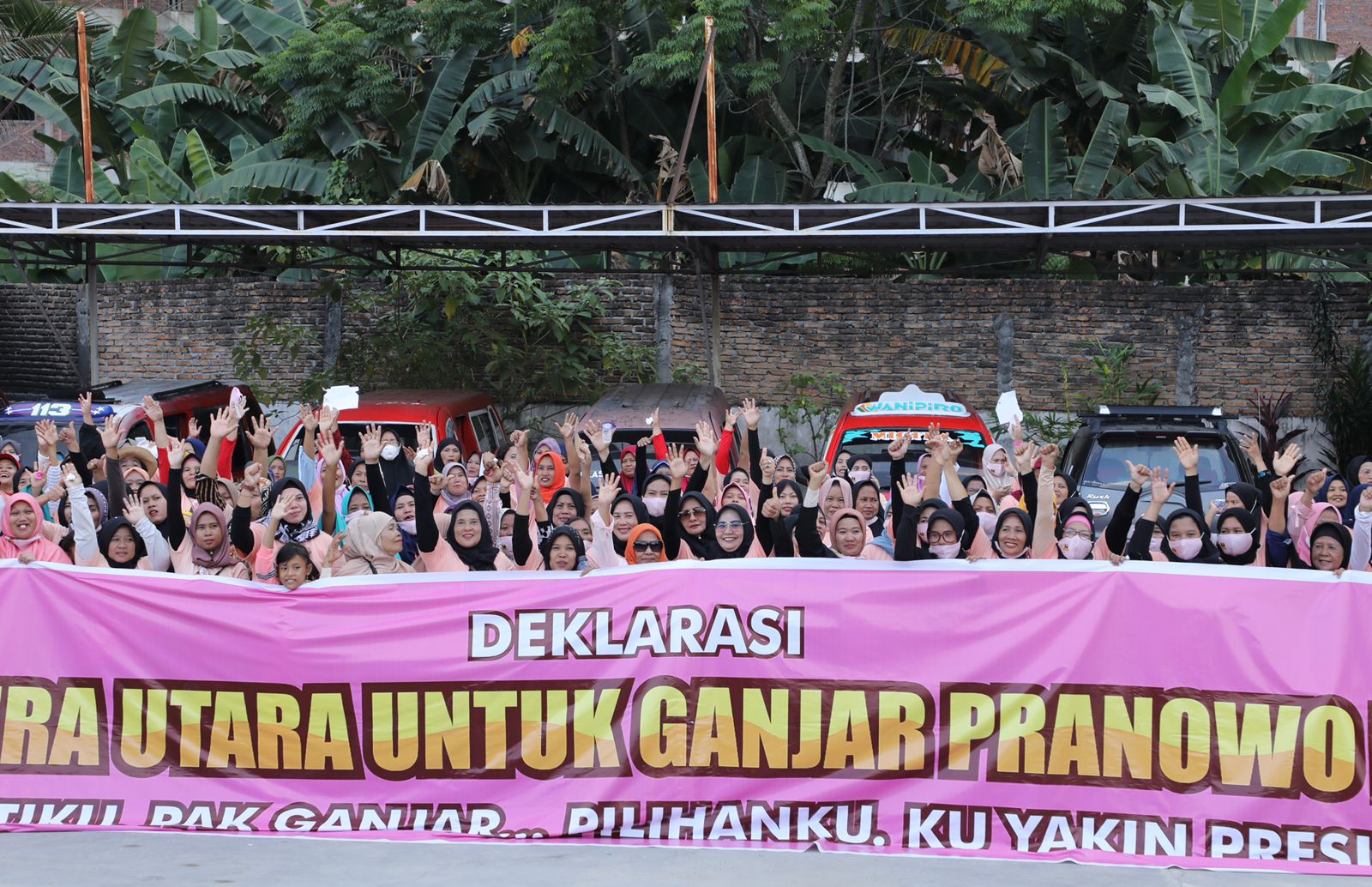 Mak Ganjar Sumatera Utara (Sumut) menilai Ganjar adalah sosok yang nasionalis, religius, dan berbudaya.