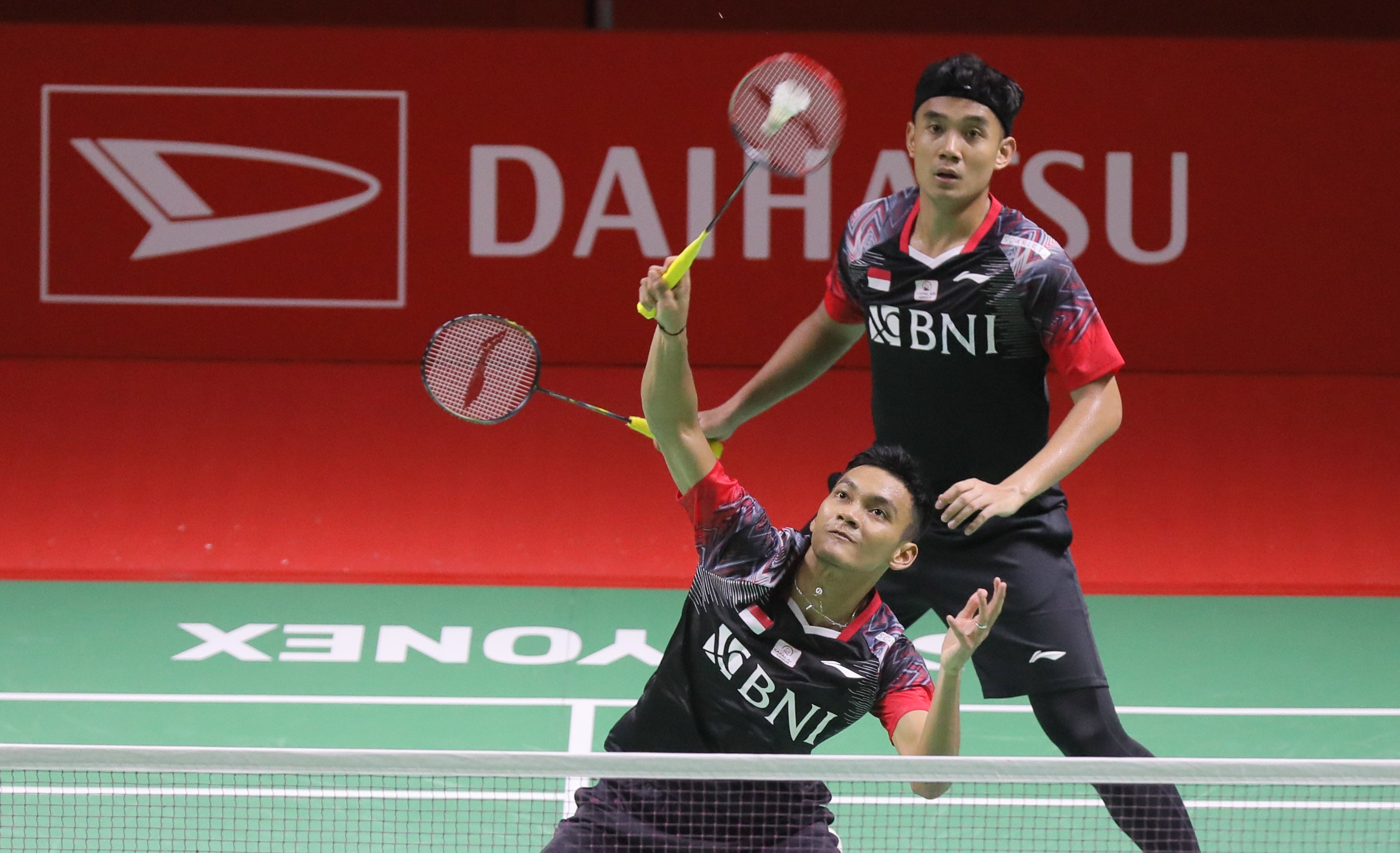 Ganda putra Indonesia  Bagas Maulana/Muhammad Shohibul Fikri 