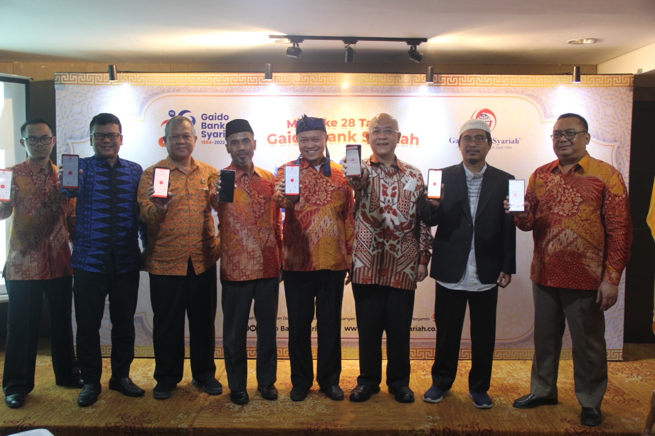 HUT Gaido Bank Syariah dan peluncuran Mobile Banking