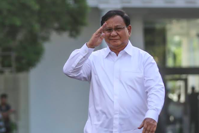 Menhan Prabowo Subianto.