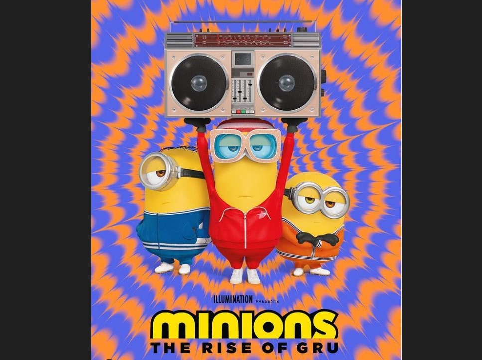 Poster film Minions 2: Rise of Gru